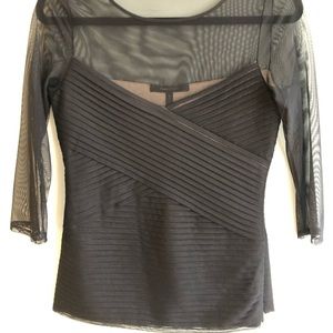 Beautiful BCBG Illusion Top